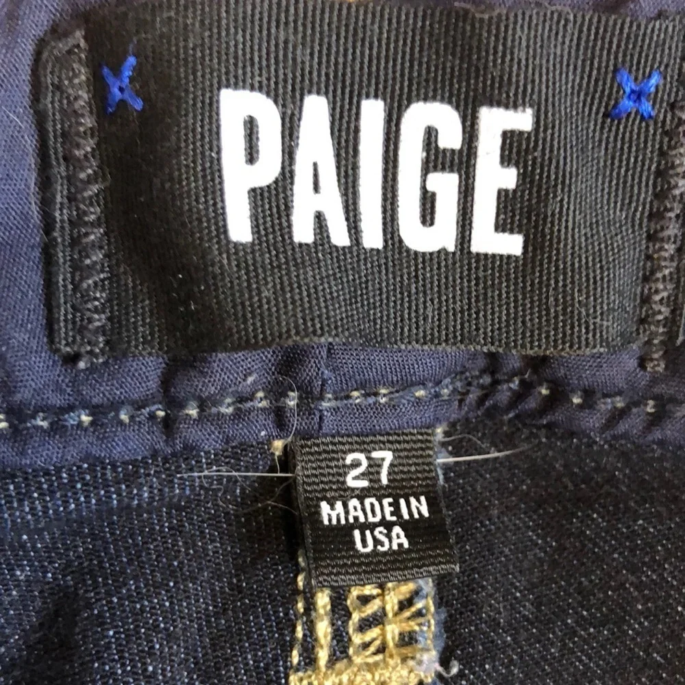 Paige Women's Skyline Skinny Blue Jeans Size 27